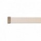 Provence 35x35mm Beech Pole with metal parts, Ivory