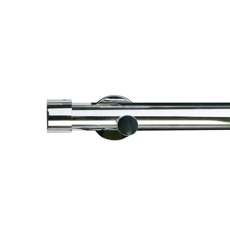 Verona 20mm end cap, Shown with Chrome pole