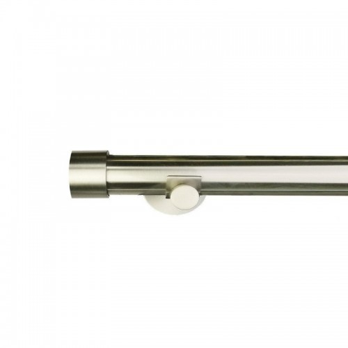 Verona 20mm end cap, Shown with Satin Nickel pole