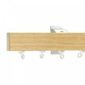 Lund 7mm End Cap with 25x40 mm pine fascia pole, Textured Natural, 600mm sample