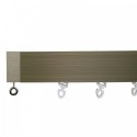 Helsinki 54 18mm End Cap with 18x40mm Aluminum pole, Champagne, 600mm sample
