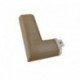 Lund End Return with 35mm Pine fascia pole, Drift wood