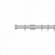 Verona 25mm Aluminum Pole with Zinc Alloy end cap 16814, Sliver