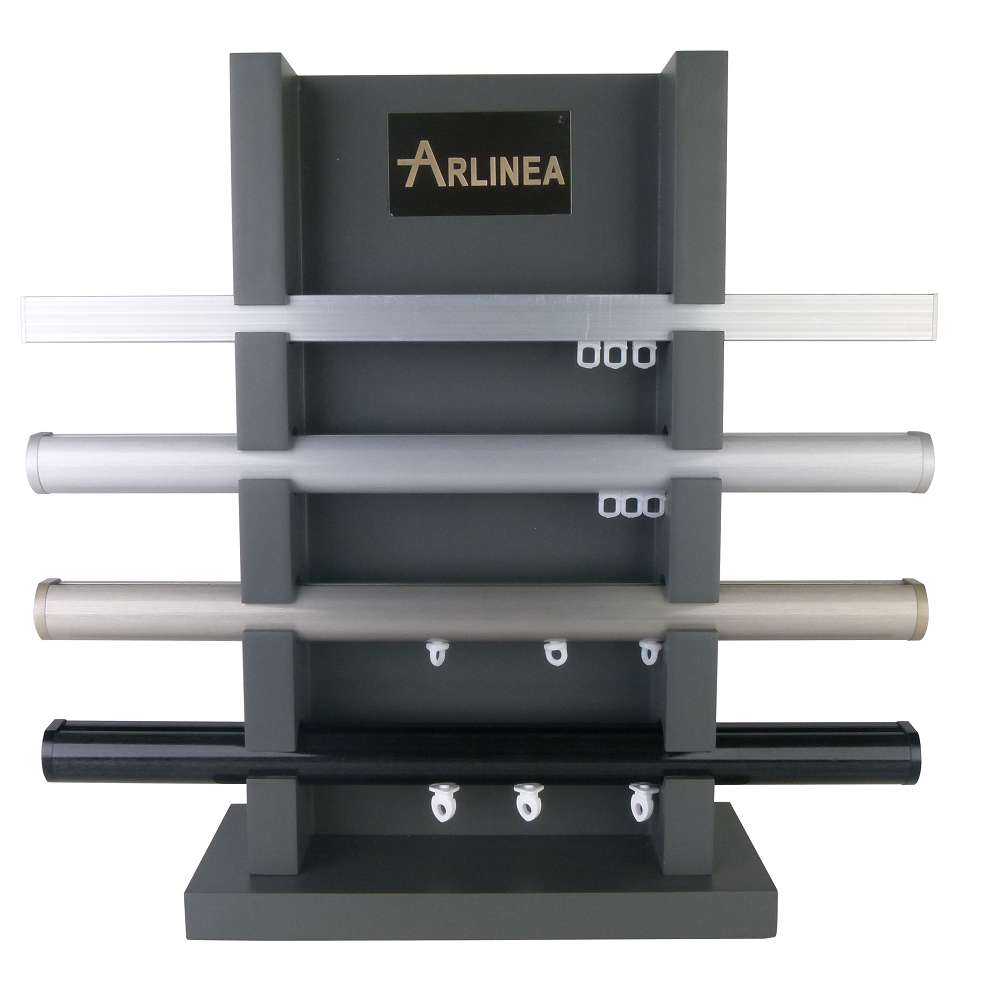 Helsinki M51 28 mm Aluminum Poles for Wave Curatins Display Board