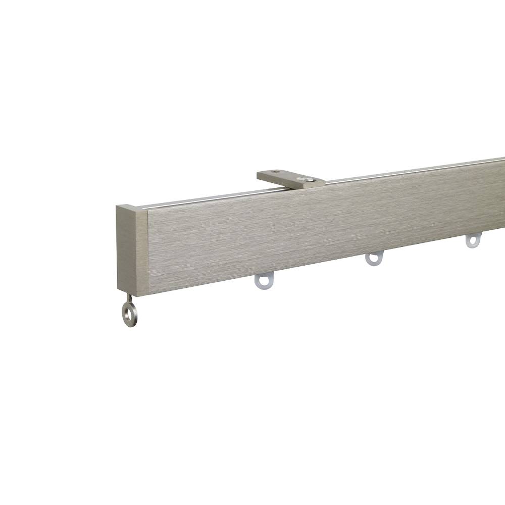 Helsinki M51 40 x 18 mm Aluminum Pole Set Ceiling Bracket for 6 mm Wave Curtains Champagne 1 Helsinki M51 40 x 18 mm Aluminum Pole Set Ceiling Bracket for 6 mm Wave Curtains Champagne
