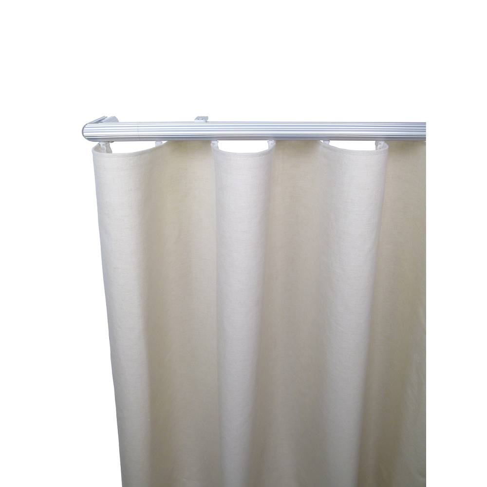 Helsinki M52 28 Mm Aluminum Pole Set Ceiling Bracket For 6 Cm Wave Curtains Natural Patent No 202015107126 4