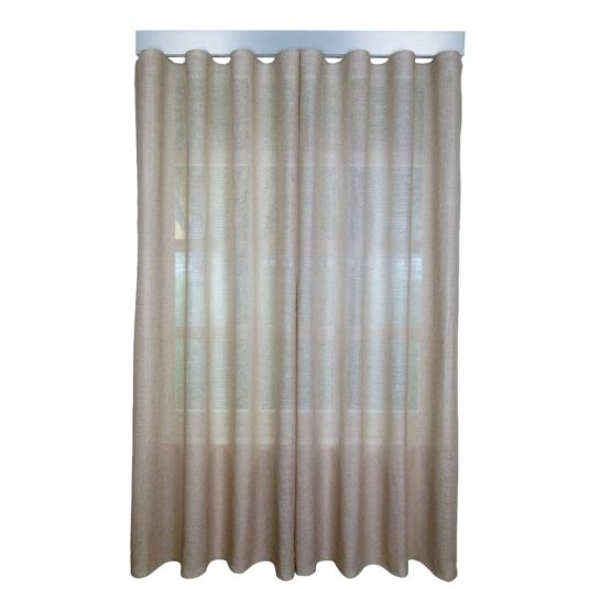 Combi 80 x 18 mm Aluminum 1800 mm Poles Set for Wave Curtains Poles