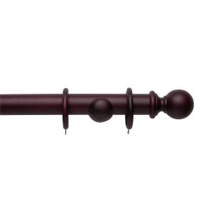 Vintage 40 mm Pole Set Ball Mahogany