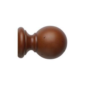 Vintage 50mm Finial Ball Loose Cherry